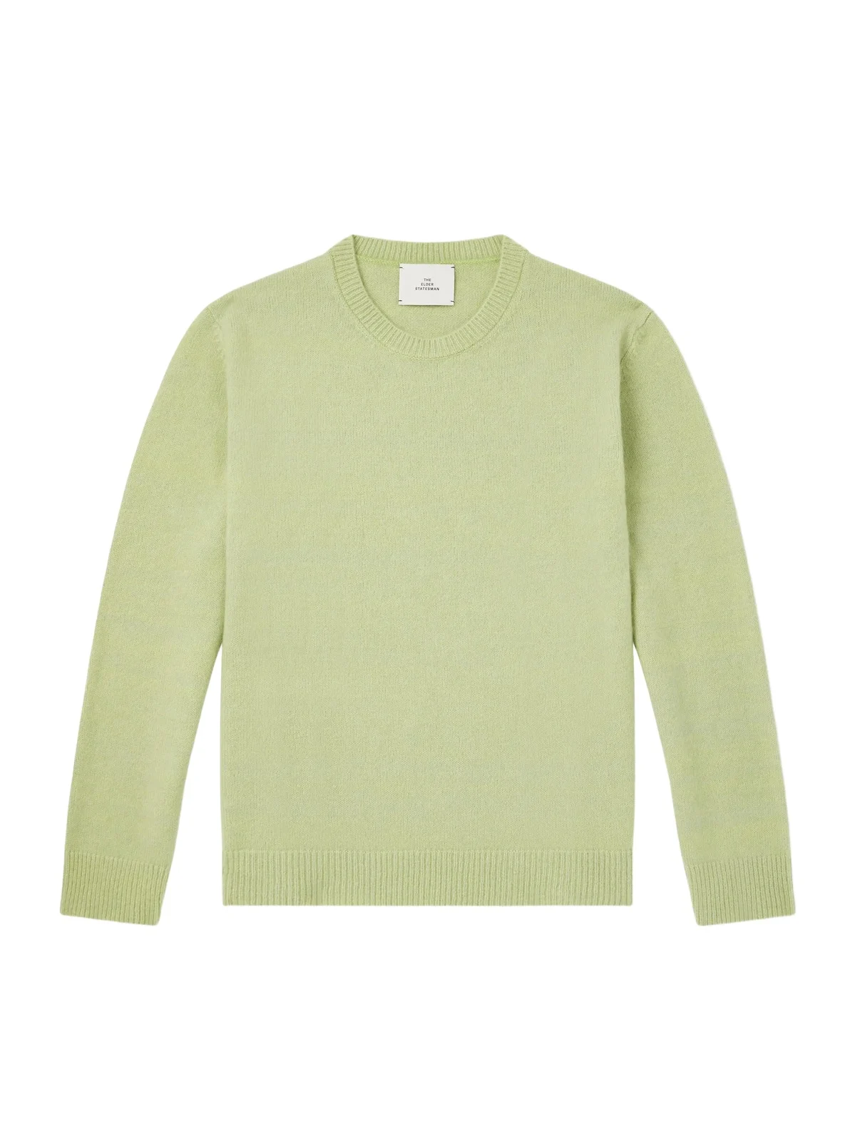 The Elder Statesman Nimbus Cashmere and Silk-Blend Sweater - Men