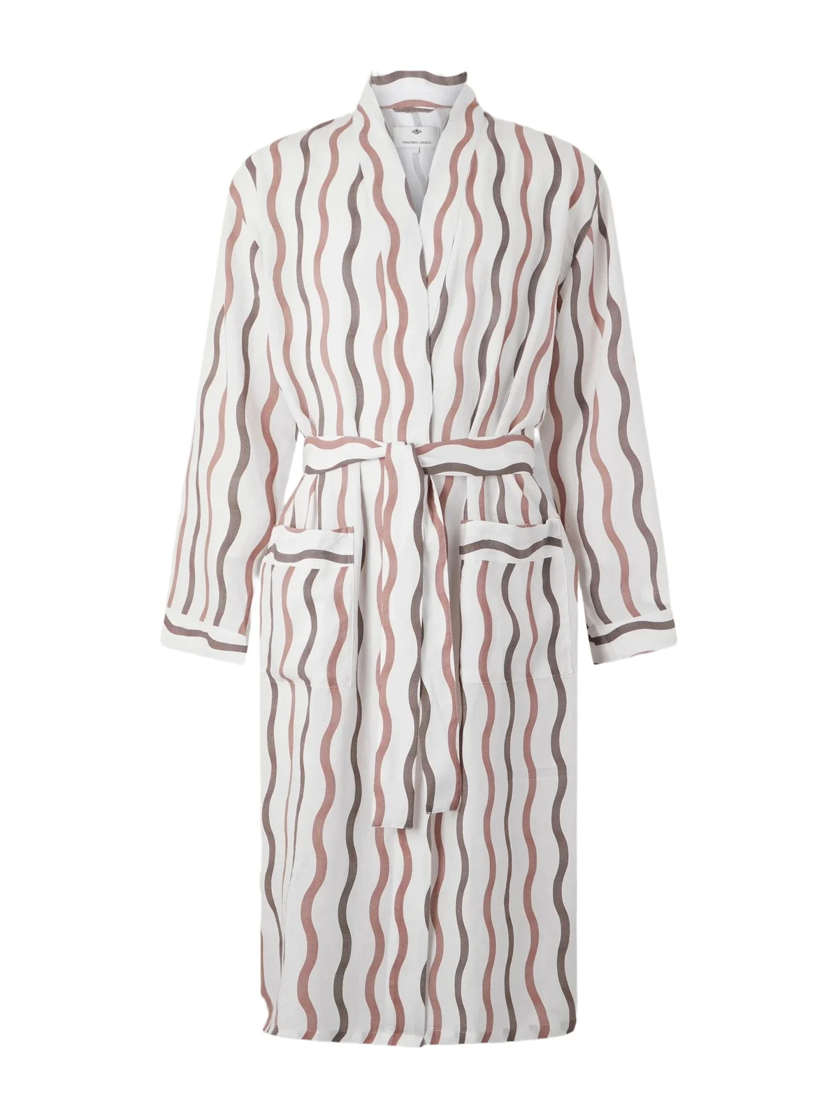 La Marzocco Striped Belted Tencel® and Linen-Blend Pyjamas - Men La Marzocco Striped Belted Tencel® and Linen-Blend Pyjamas - Men