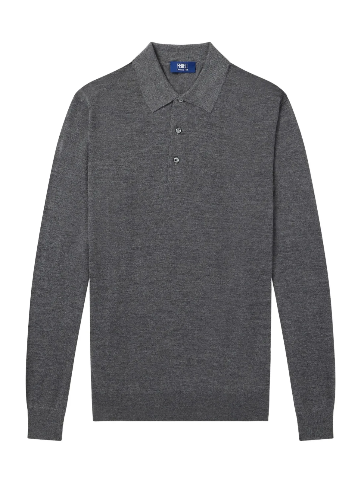 FEDELI Sportman Cashmere and Silk-Blend Polo Shirt - Men