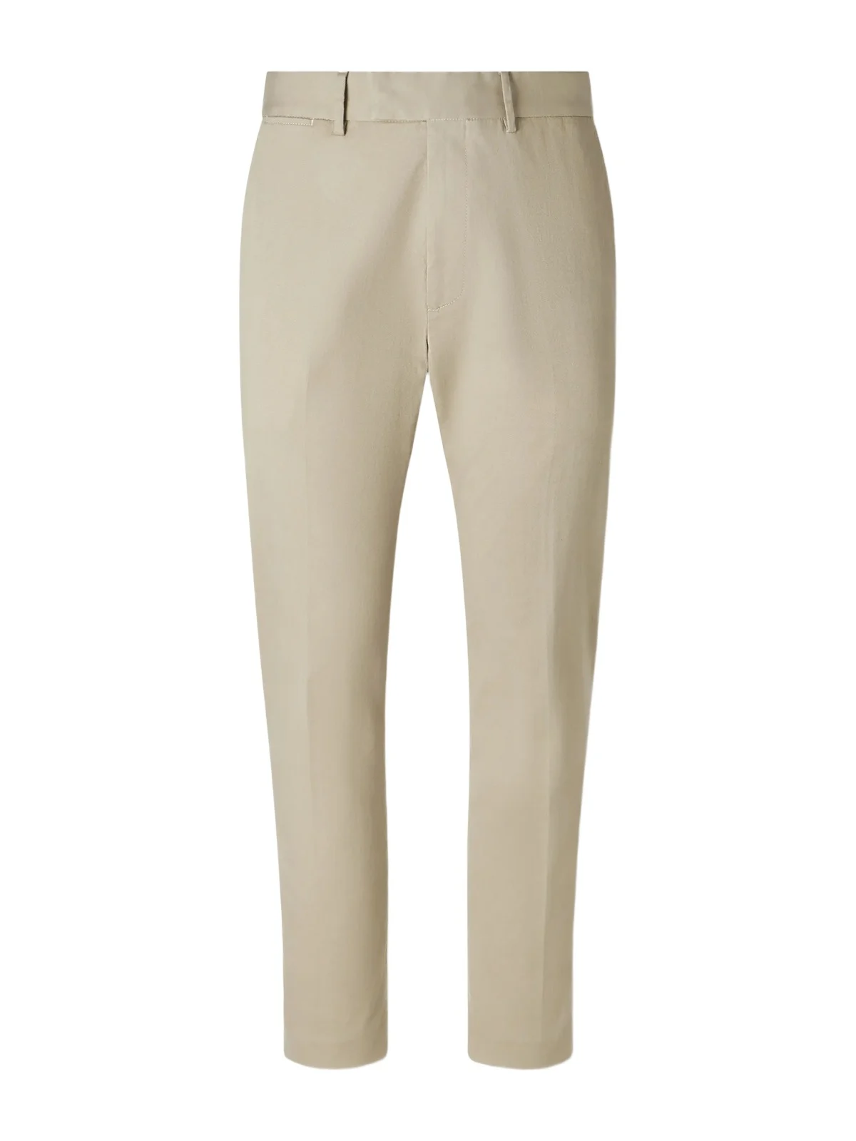 Tapered Cotton-Blend Twill Trousers - Men