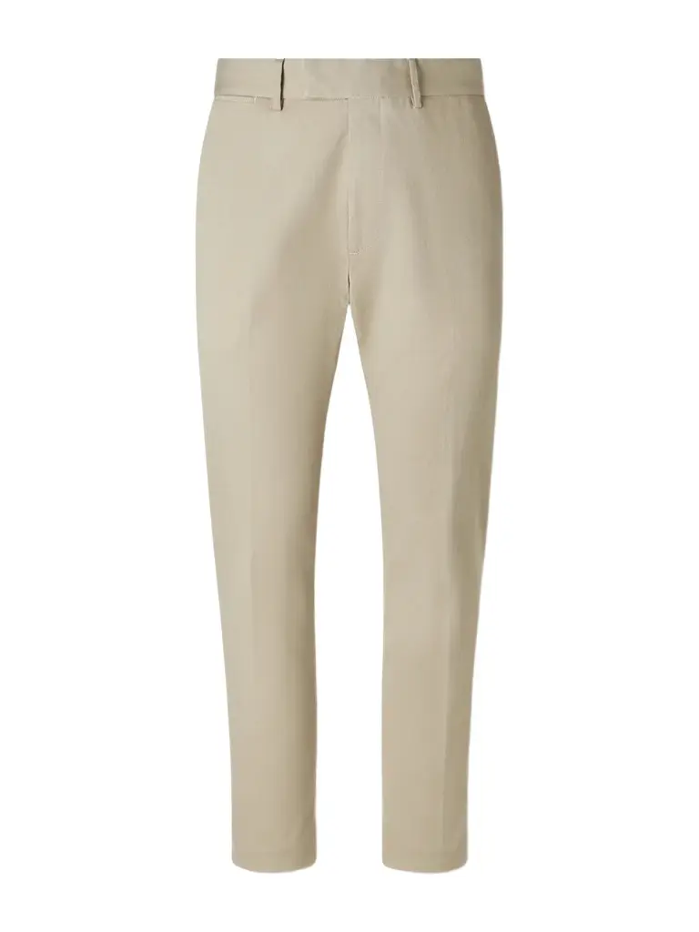 Tom Ford Tapered Cotton-Blend Twill Trousers - Men | Image 1 Tom Ford Tapered Cotton-Blend Twill Trousers - Men | Image 1
