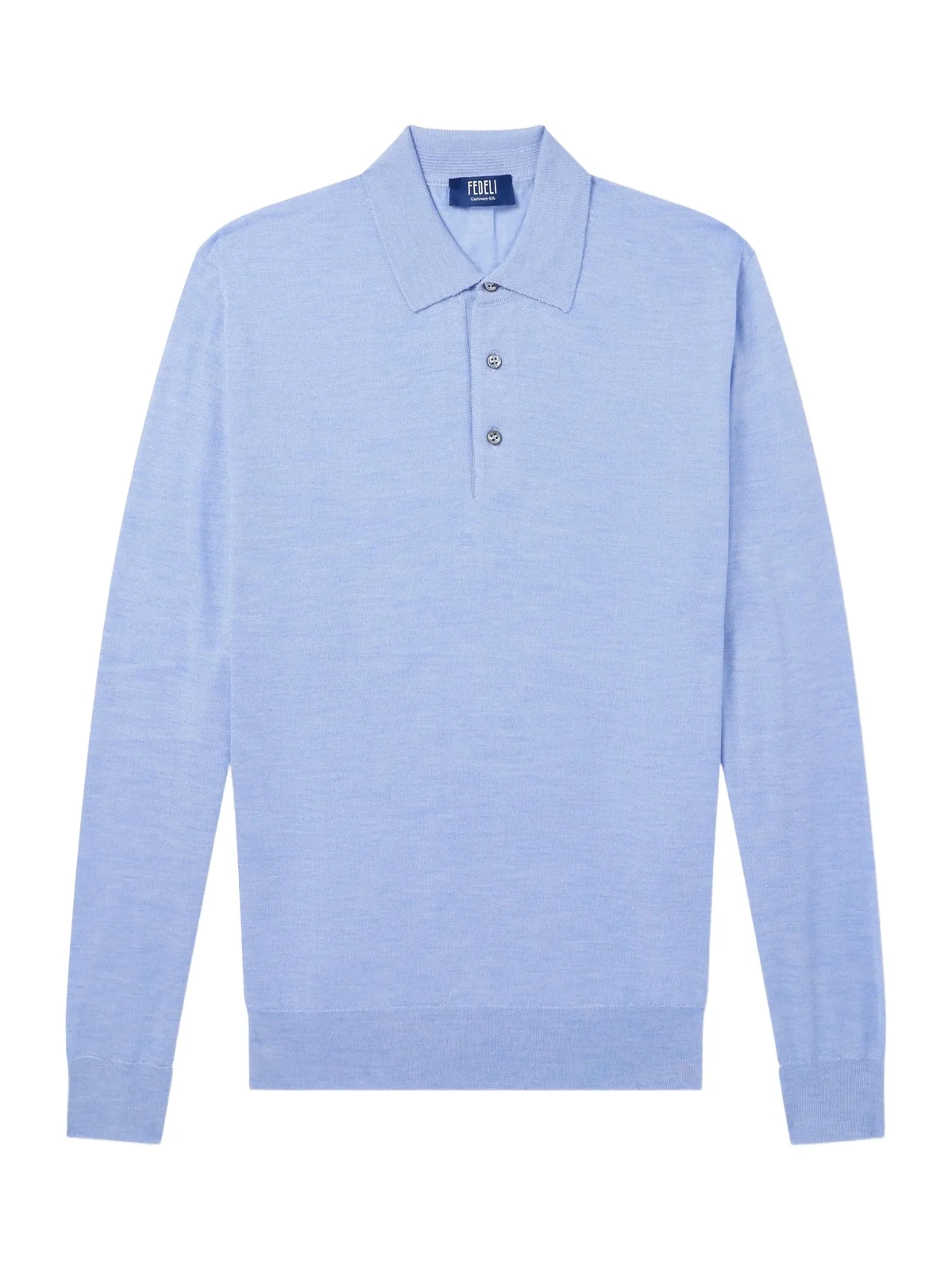 FEDELI Sportman Cashmere and Silk-Blend Polo Shirt - Men