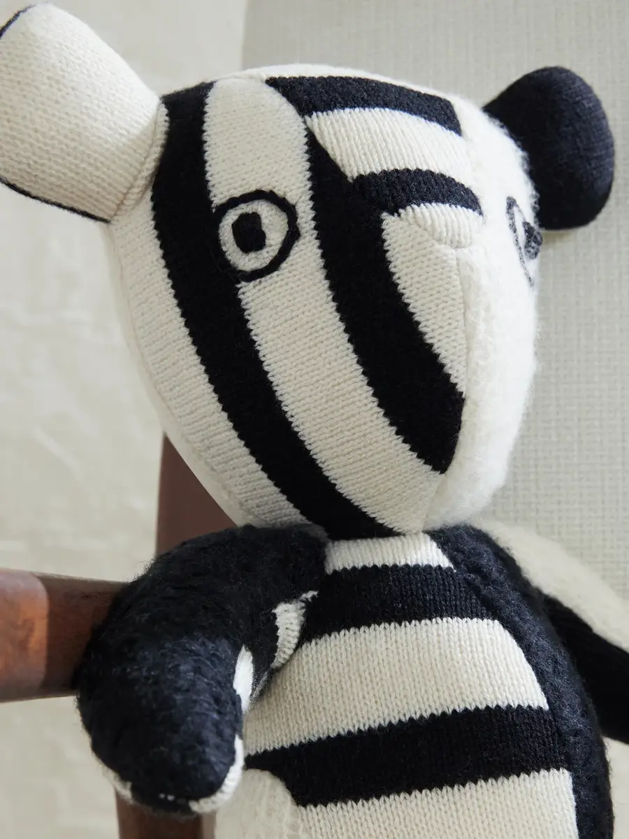 The Elder Statesman Elder Striped Cashmere Teddy Bear - Men | Thumbnail 3 The Elder Statesman Elder Striped Cashmere Teddy Bear - Men | Thumbnail 3