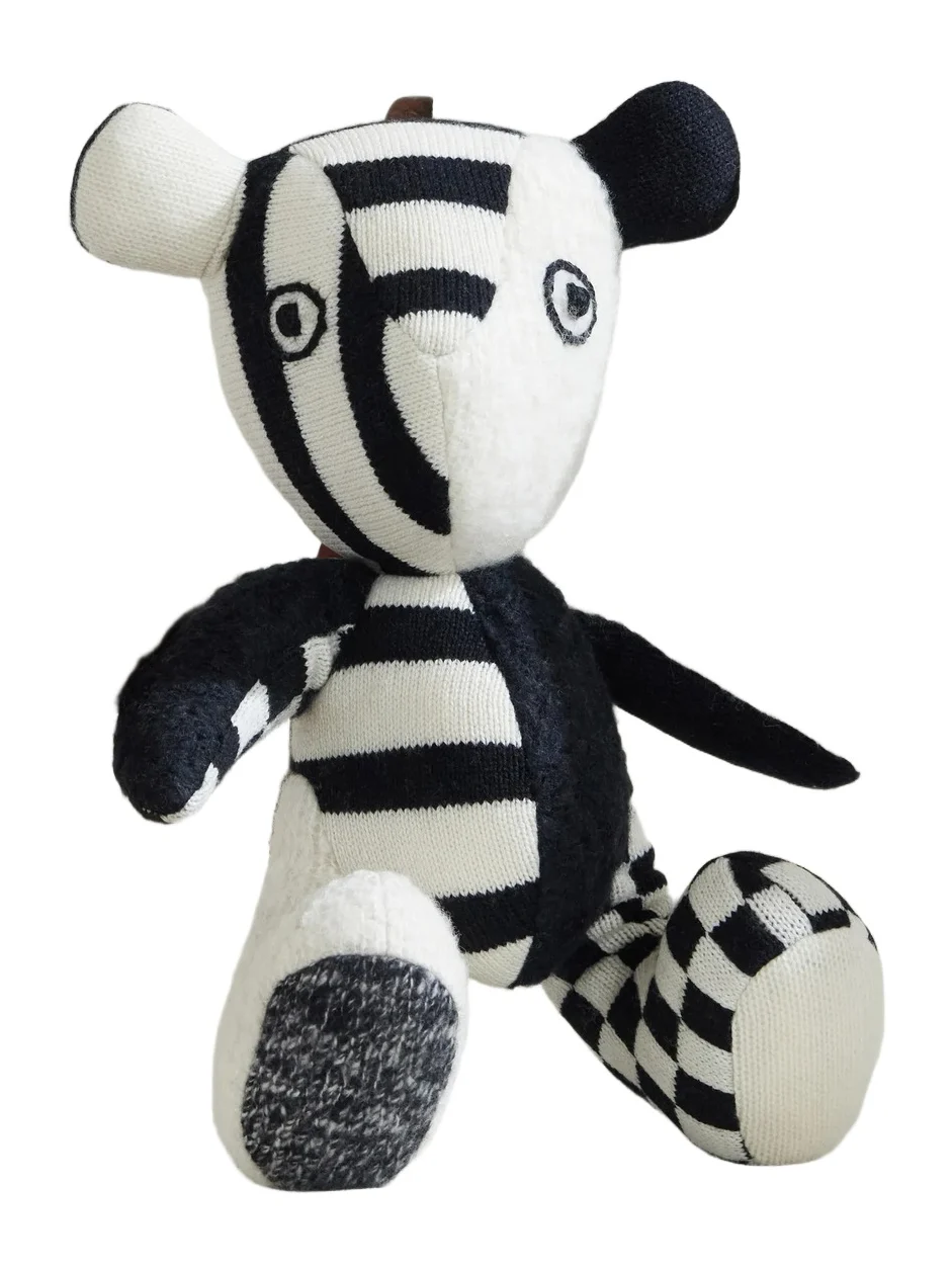 The Elder Statesman Elder Striped Cashmere Teddy Bear - Men