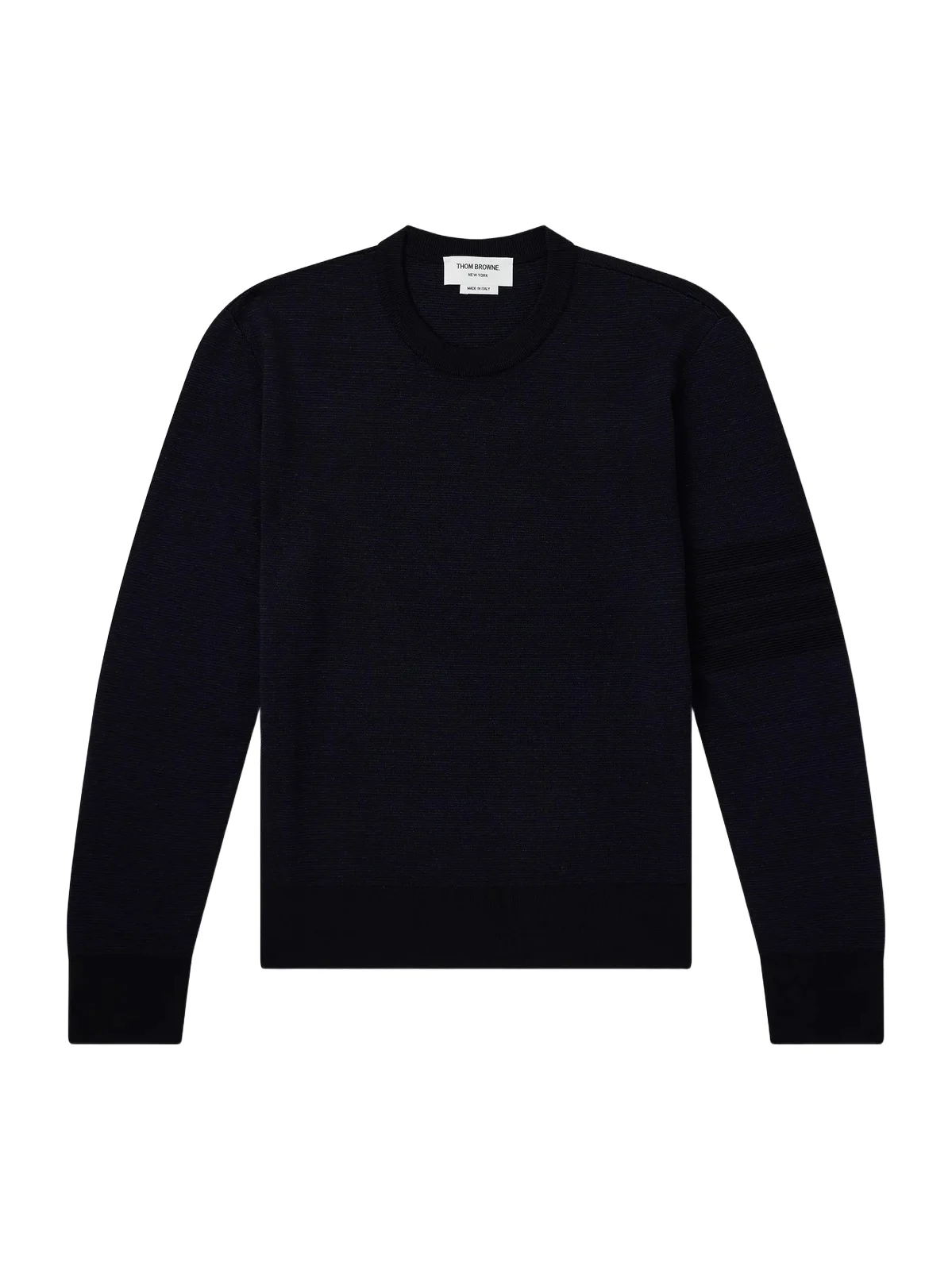 Thom Browne Milano Stitch Wool, Linen and Cotton-Blend Sweater - Men