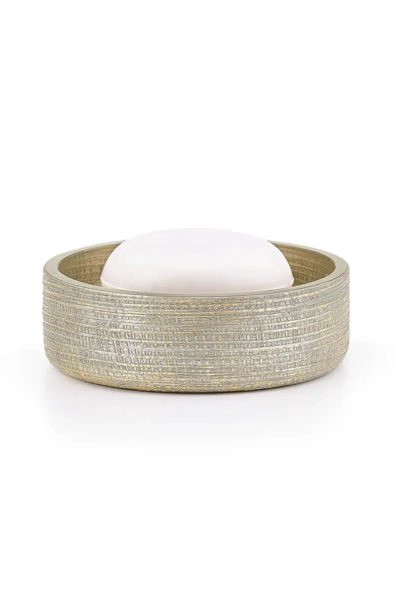 Labrazel Woven Metallic Soap Dish | Thumbnail 3 Labrazel Woven Metallic Soap Dish | Thumbnail 3