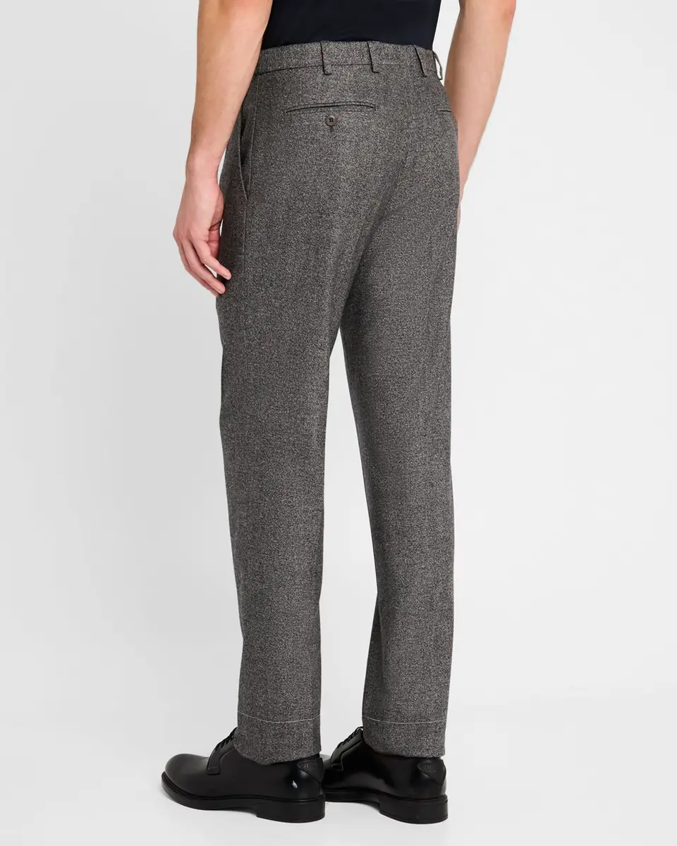 Brioni Men's Wool Flannel Trousers | Thumbnail 3