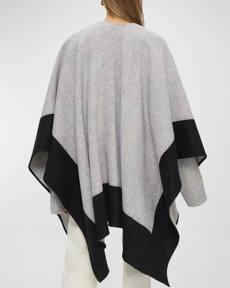 Gorski Select Reversible Wool Cape | Thumbnail 3