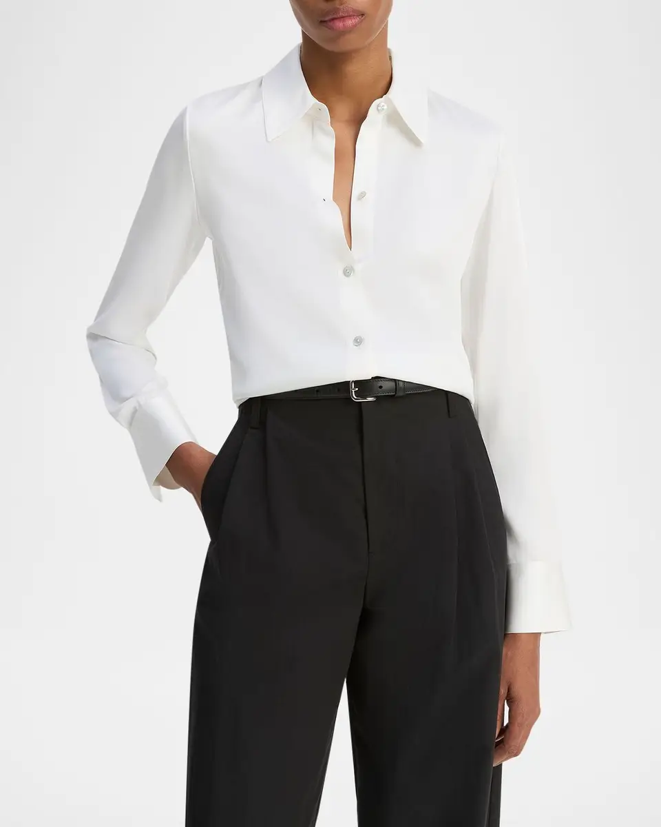 Vince Classic Slim-Fit Shirt | Thumbnail 4 Vince Classic Slim-Fit Shirt | Thumbnail 4