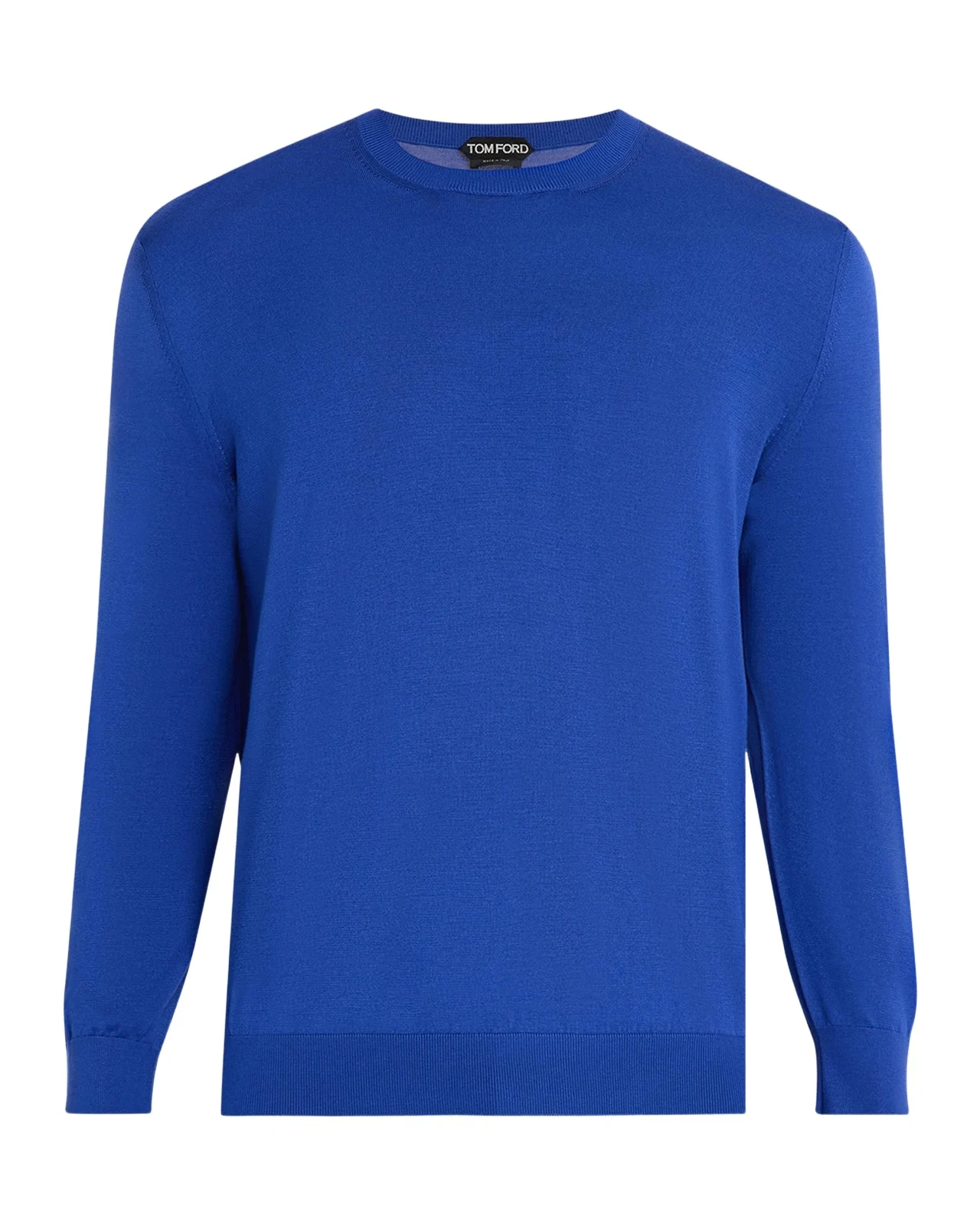 Men's Silk Knit Crewneck Sweater Men's Silk Knit Crewneck Sweater