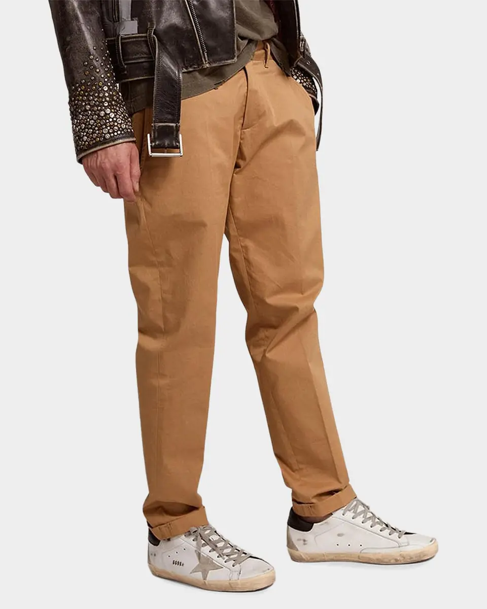 Golden Goose Men's Super-Star Leather Low-Top Sneakers | Thumbnail 2