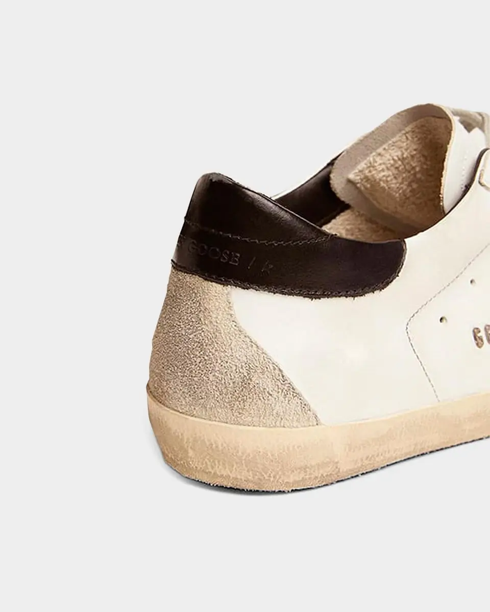 Golden Goose Men's Super-Star Leather Low-Top Sneakers | Thumbnail 3