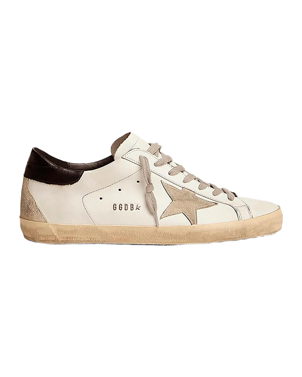 Men's Super-Star Leather Low-Top Sneakers Men's Super-Star Leather Low-Top Sneakers