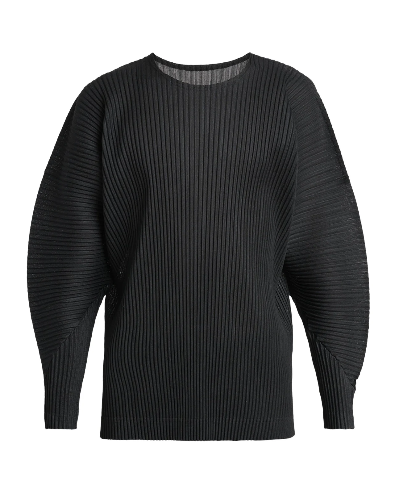 Men's Pleated Long-Sleeve Shirt Men's Pleated Long-Sleeve Shirt