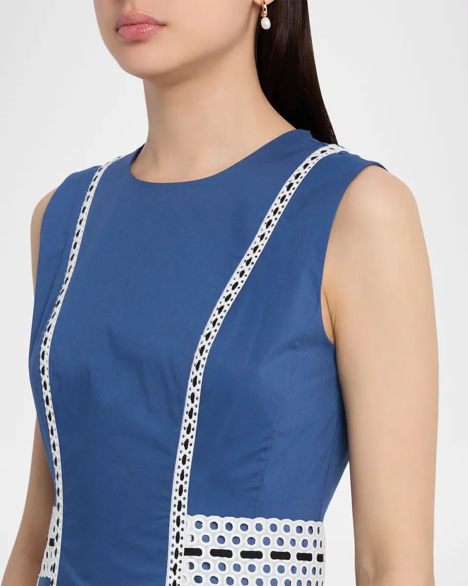 Tanya Taylor Sloane Embroidered Midi Dress | Thumbnail 5 Tanya Taylor Sloane Embroidered Midi Dress | Thumbnail 5