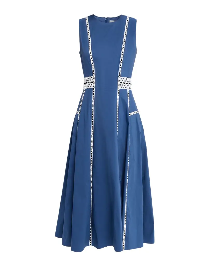 Sloane Embroidered Midi Dress Sloane Embroidered Midi Dress