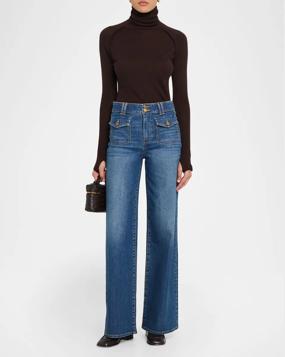 Ramy Brook Fay High-Rise Wide Leg Jeans | Thumbnail 2 Ramy Brook Fay High-Rise Wide Leg Jeans | Thumbnail 2