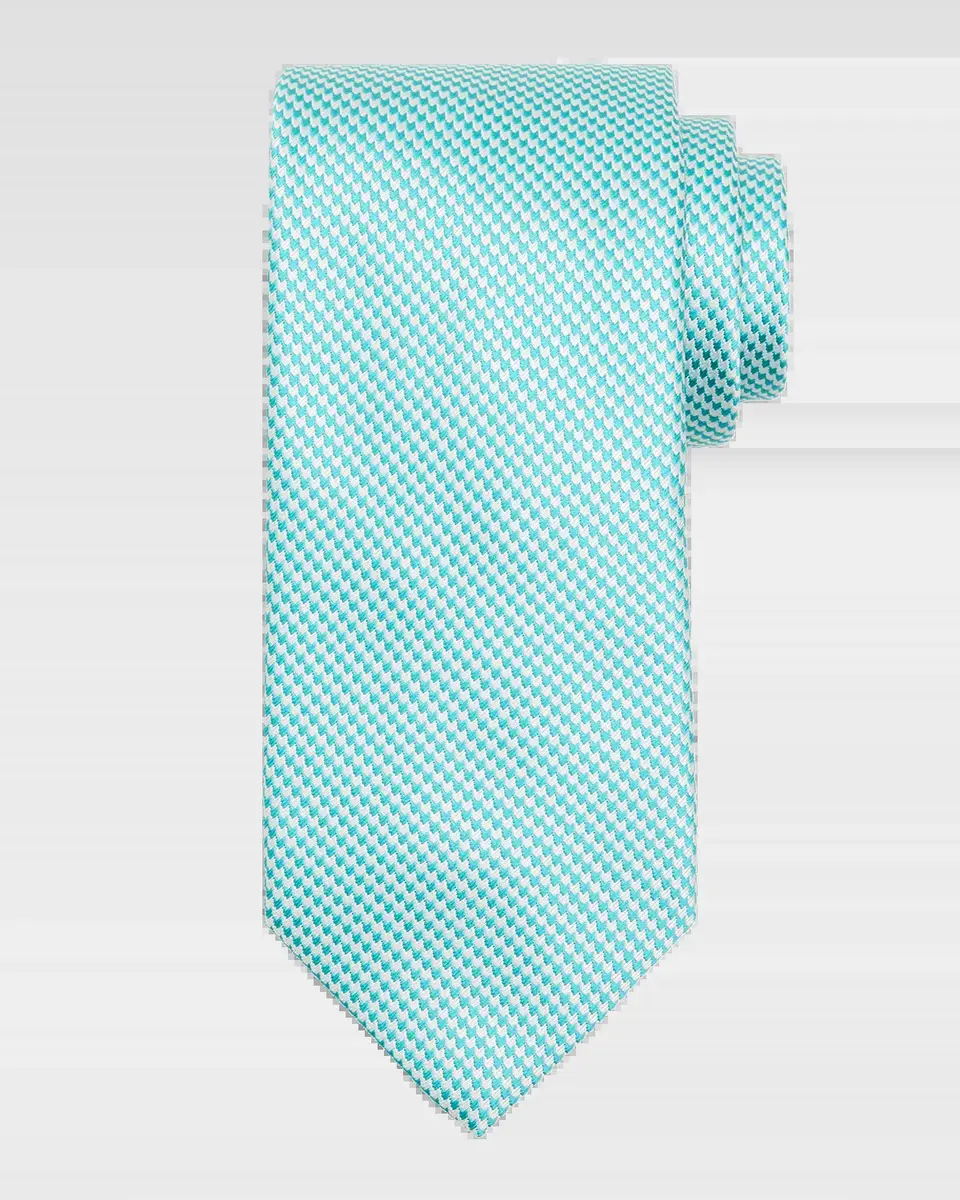 Brioni Men's Micro-Woven Jacquard Silk Tie | Thumbnail 2 Brioni Men's Micro-Woven Jacquard Silk Tie | Thumbnail 2