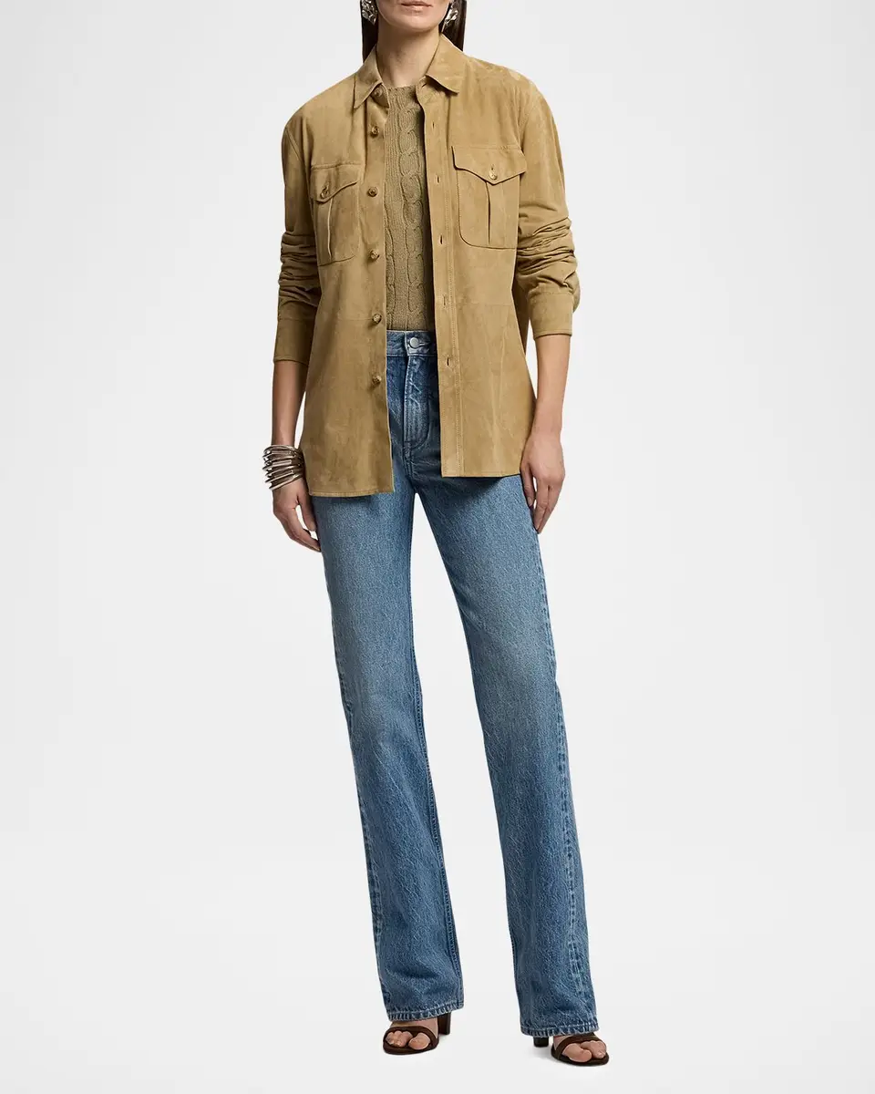 Ralph Lauren Collection Kaida Relaxed Bootcut Jeans | Thumbnail 2 Ralph Lauren Collection Kaida Relaxed Bootcut Jeans | Thumbnail 2