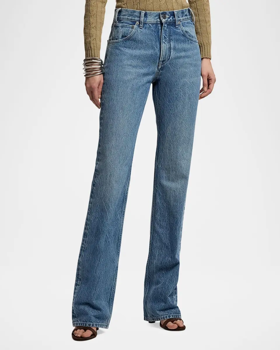 Ralph Lauren Collection Kaida Relaxed Bootcut Jeans | Thumbnail 4 Ralph Lauren Collection Kaida Relaxed Bootcut Jeans | Thumbnail 4