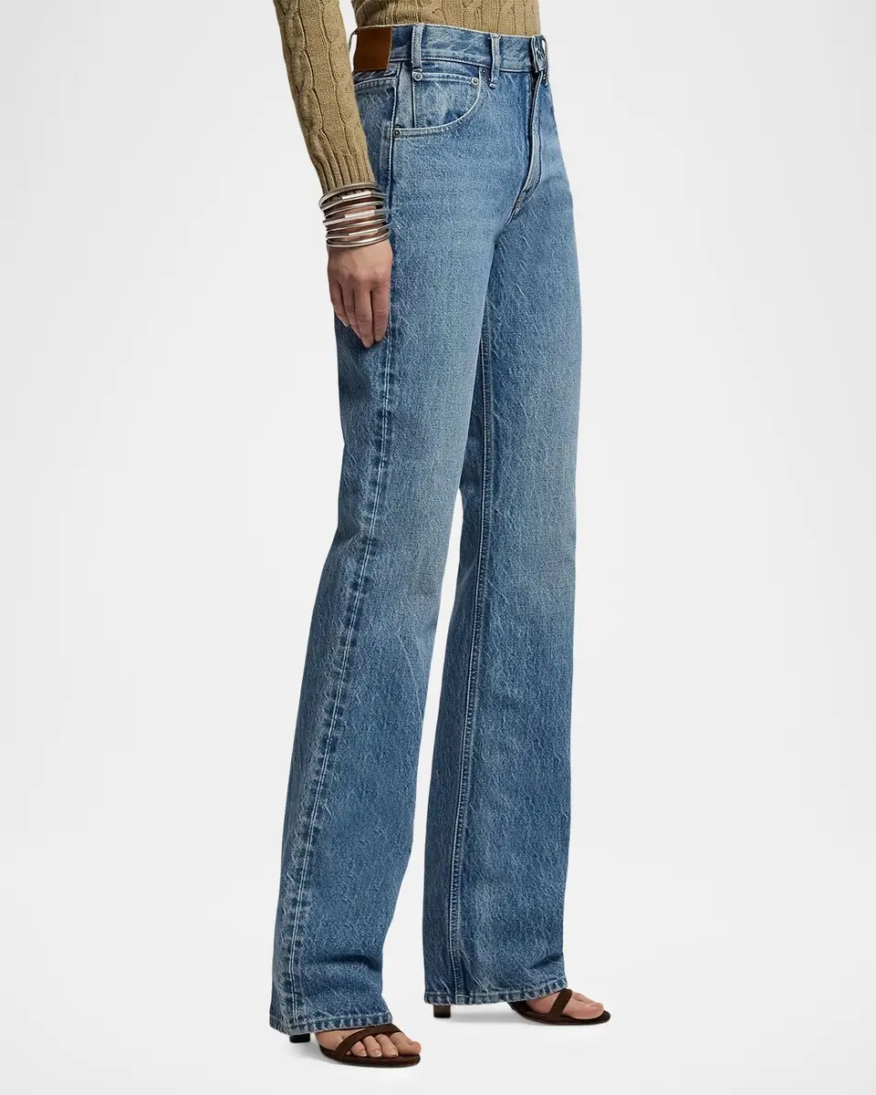 Ralph Lauren Collection Kaida Relaxed Bootcut Jeans | Thumbnail 6 Ralph Lauren Collection Kaida Relaxed Bootcut Jeans | Thumbnail 6