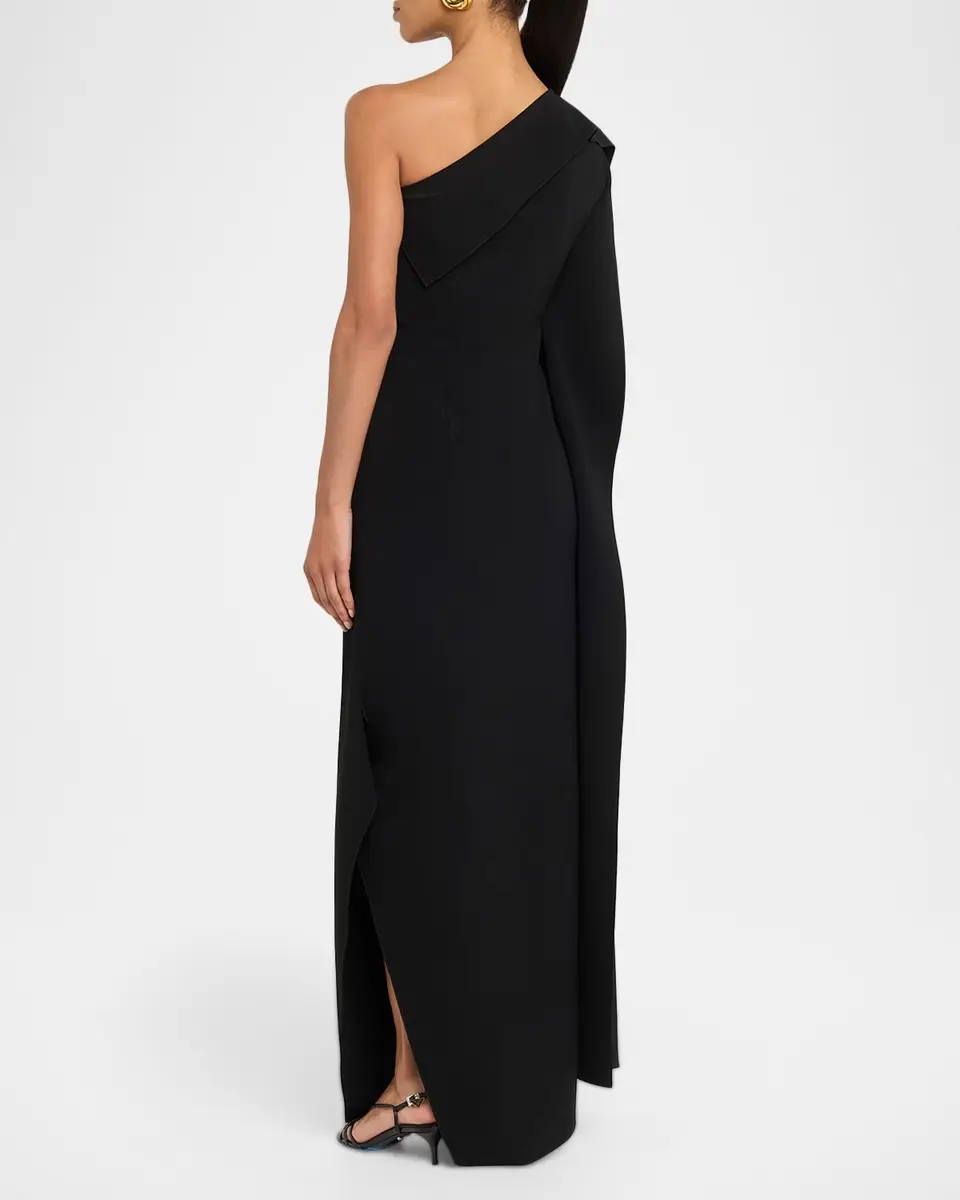 FFORME Andie Asymmetric Column Gown | Thumbnail 3 FFORME Andie Asymmetric Column Gown | Thumbnail 3