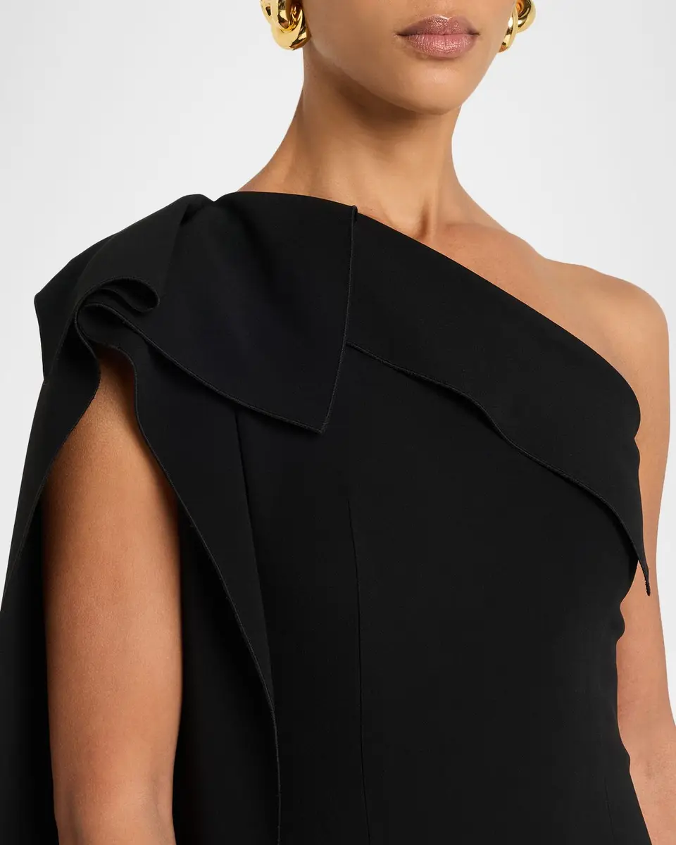 FFORME Andie Asymmetric Column Gown | Thumbnail 5 FFORME Andie Asymmetric Column Gown | Thumbnail 5