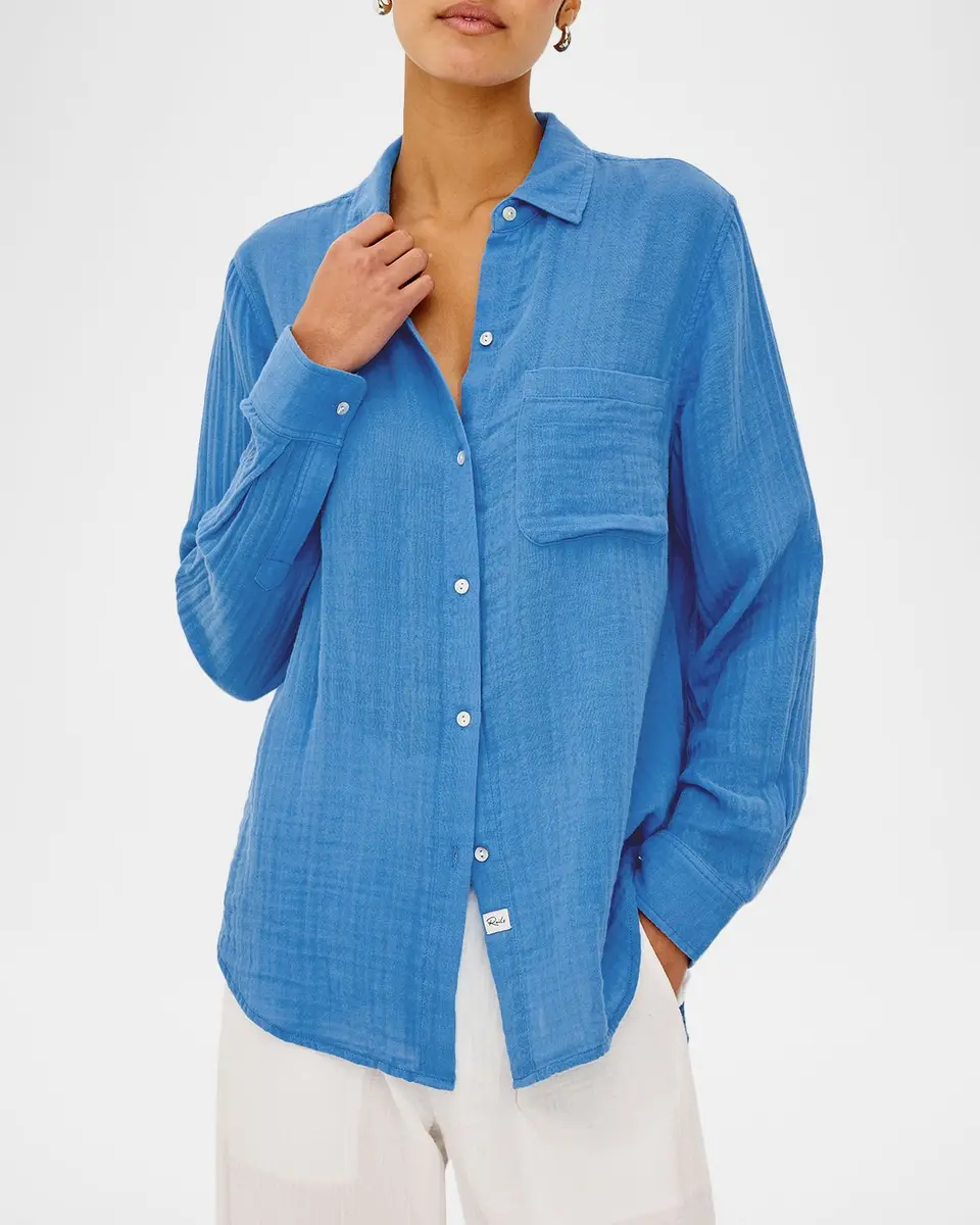 RAILS Ellis Button-Front Shirt | Thumbnail 4 RAILS Ellis Button-Front Shirt | Thumbnail 4