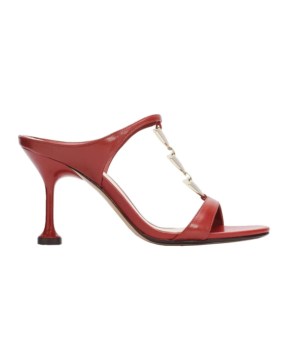 Alexandre Birman 85mm Lia Leather T-Strap Mules | Thumbnail 3 Alexandre Birman 85mm Lia Leather T-Strap Mules | Thumbnail 3