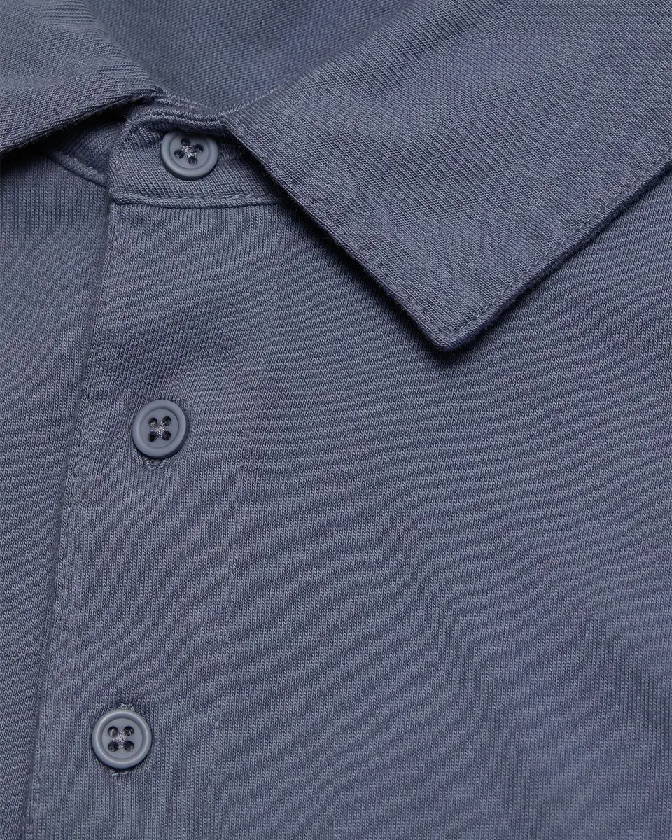 Vince Men's Garment-Dyed Polo Shirt | Thumbnail 6 Vince Men's Garment-Dyed Polo Shirt | Thumbnail 6