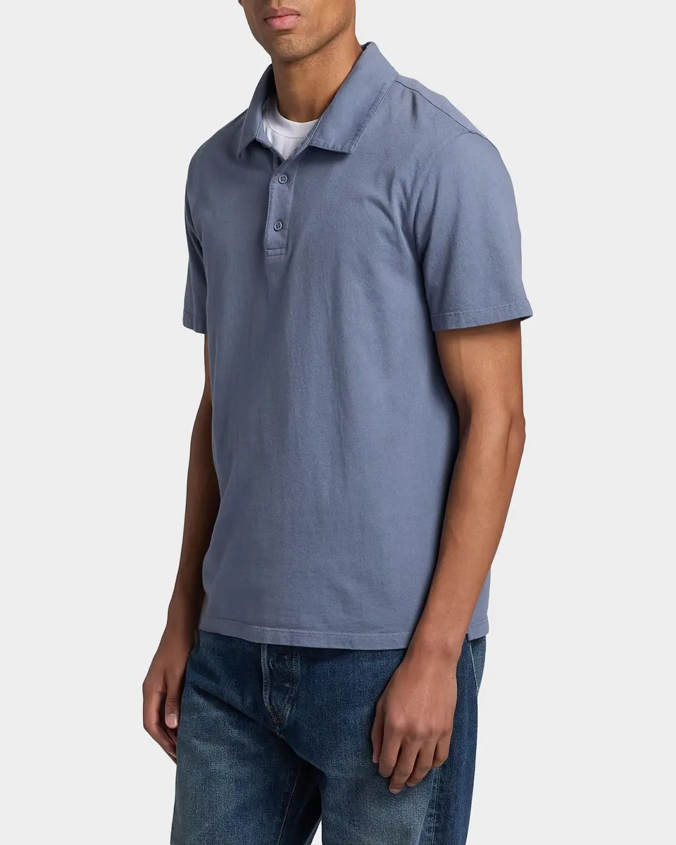 Vince Men's Garment-Dyed Polo Shirt | Thumbnail 7 Vince Men's Garment-Dyed Polo Shirt | Thumbnail 7