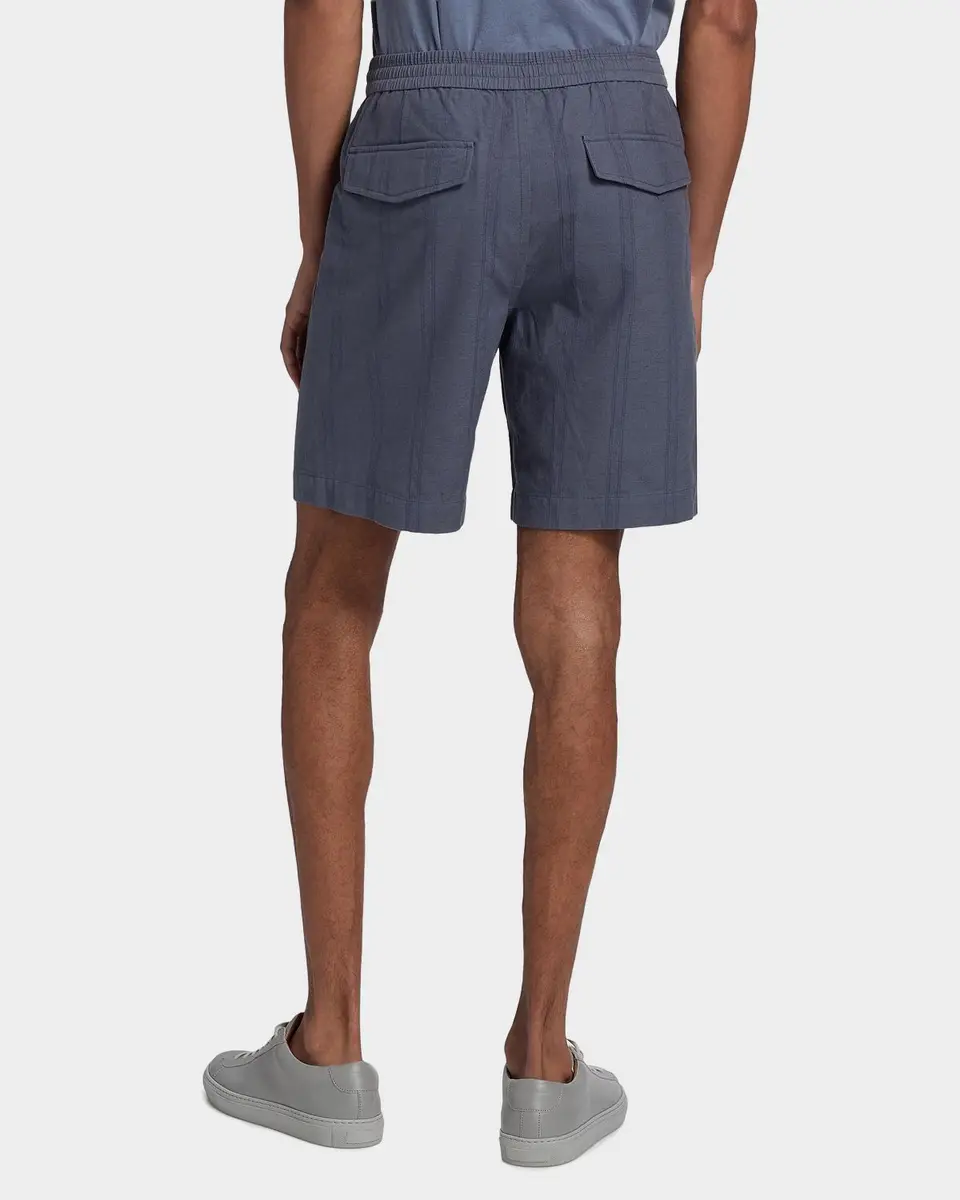 Vince Men's Cove Stripe Relaxed-Fit Shorts | Thumbnail 3