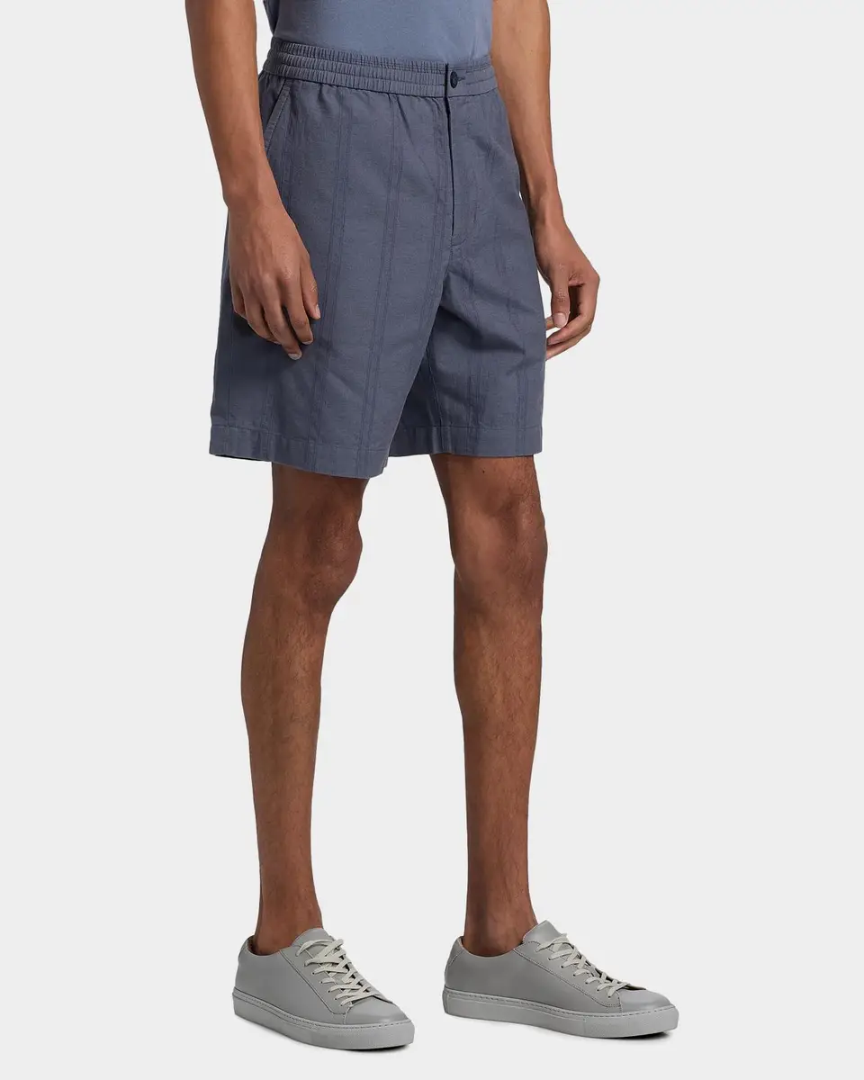 Vince Men's Cove Stripe Relaxed-Fit Shorts | Thumbnail 7