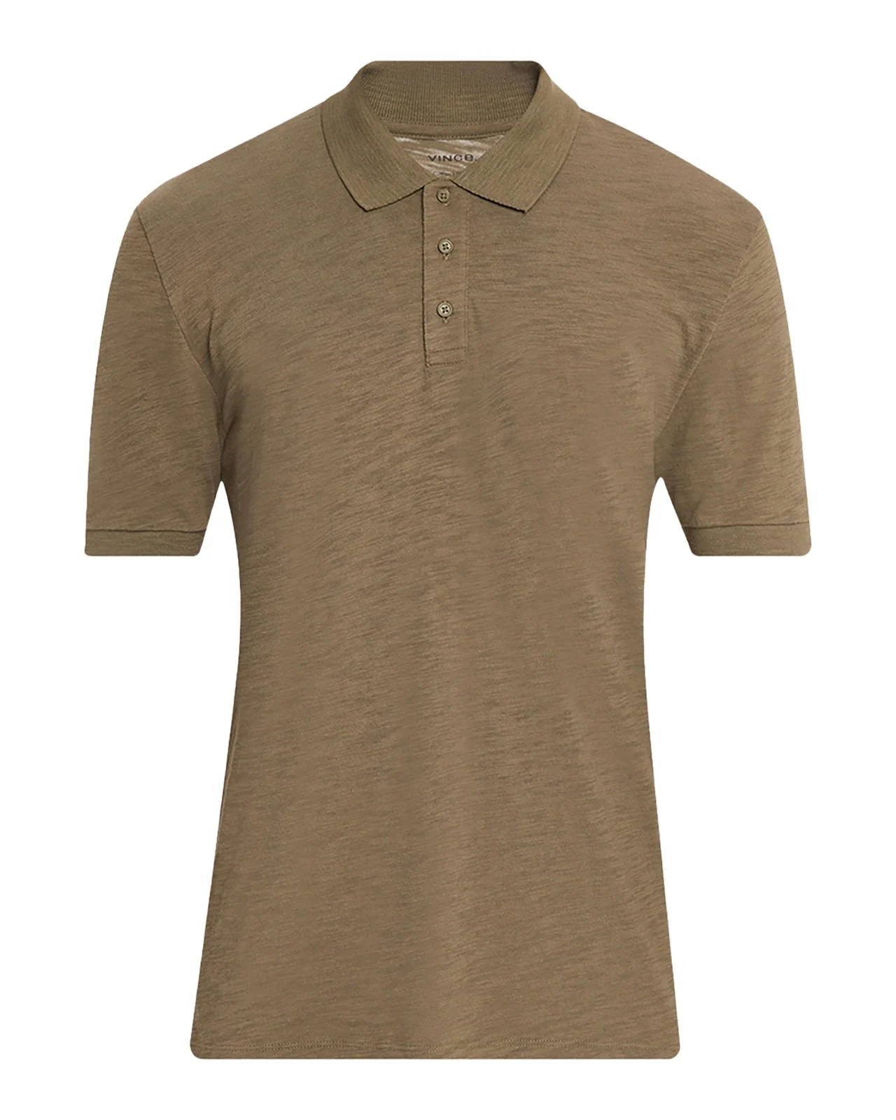 Men's Cotton Heathered Polo Shirt
