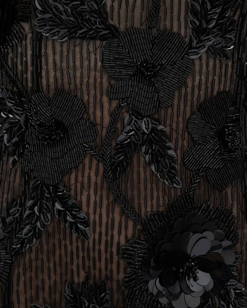 RACHEL GILBERT Pierre Strapless Embroidered Tulle Column Gown | Thumbnail 6 RACHEL GILBERT Pierre Strapless Embroidered Tulle Column Gown | Thumbnail 6