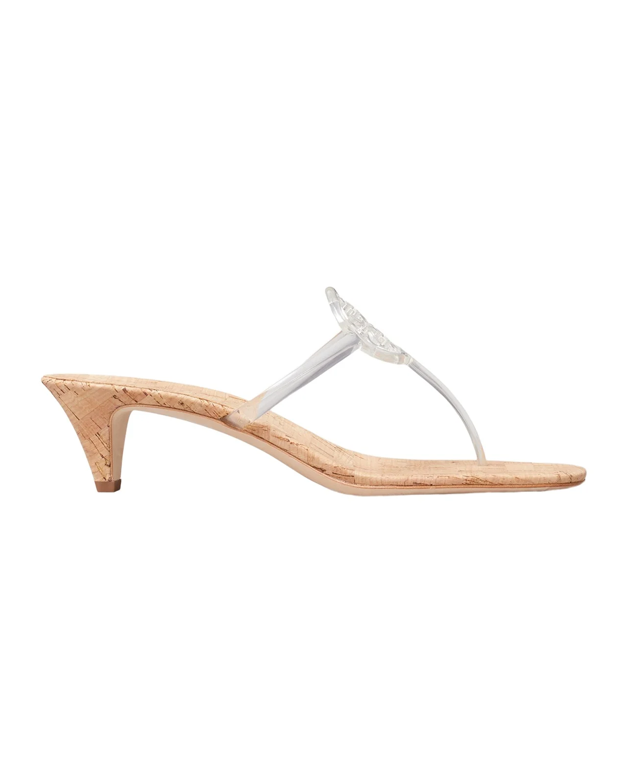 Miller Jelly Kitten-Heel Sandals Miller Jelly Kitten-Heel Sandals