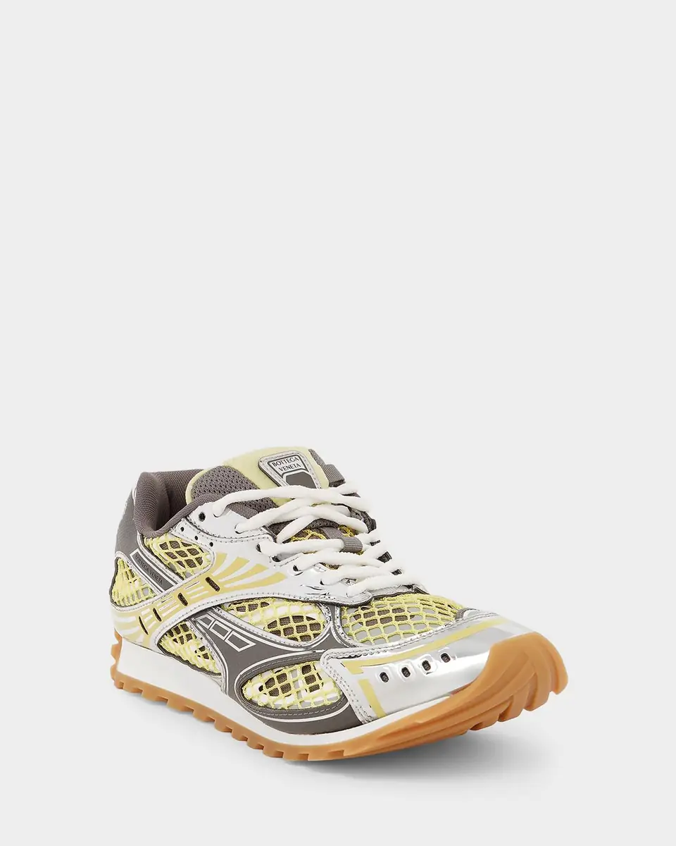 Bottega Veneta Orbit Metallic Net Runner Sneakers | Thumbnail 6 Bottega Veneta Orbit Metallic Net Runner Sneakers | Thumbnail 6