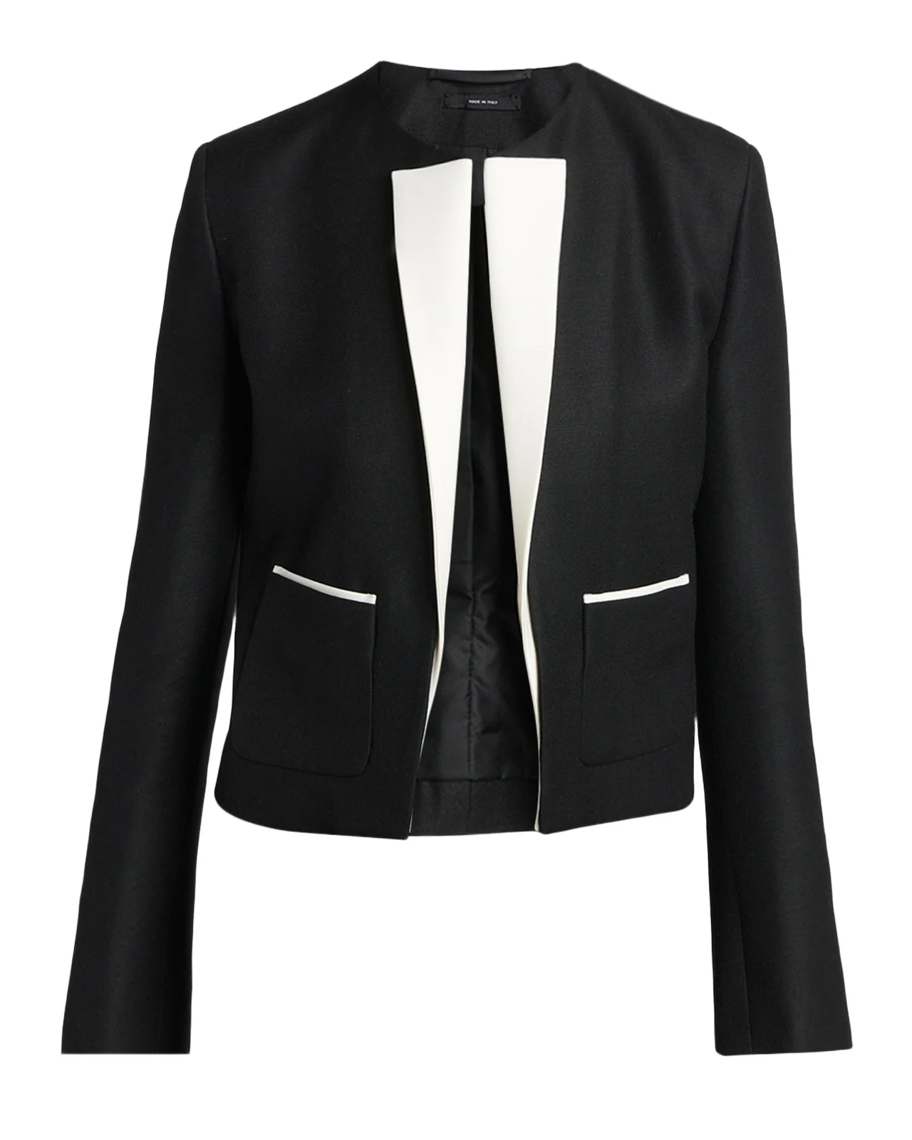 Tom Ford Contrast-Trim Short Sport Coat