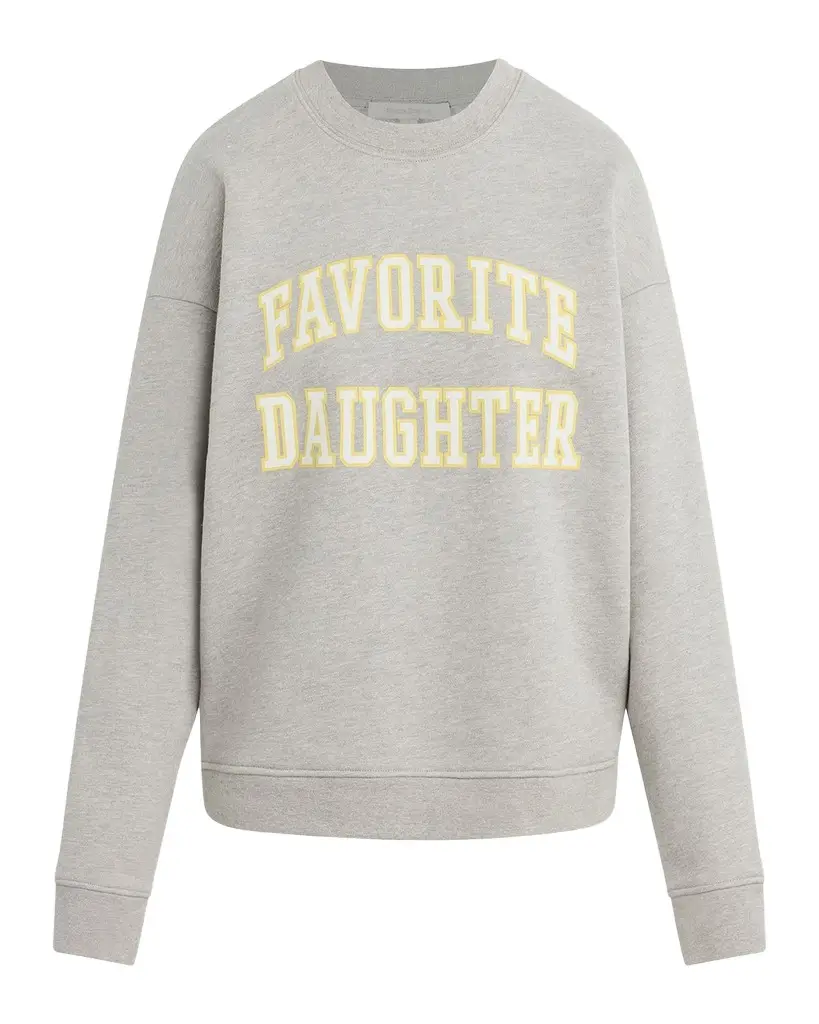 Favorite Daughter The Collegiate Logo Sweatshirt | Image 1 Favorite Daughter The Collegiate Logo Sweatshirt | Image 1