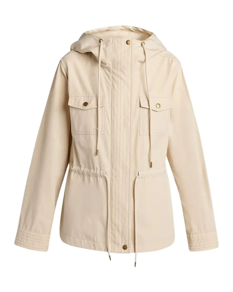 Moncler Genius Serin Hooded Cotton-Blend Parka | Image 1 Moncler Genius Serin Hooded Cotton-Blend Parka | Image 1