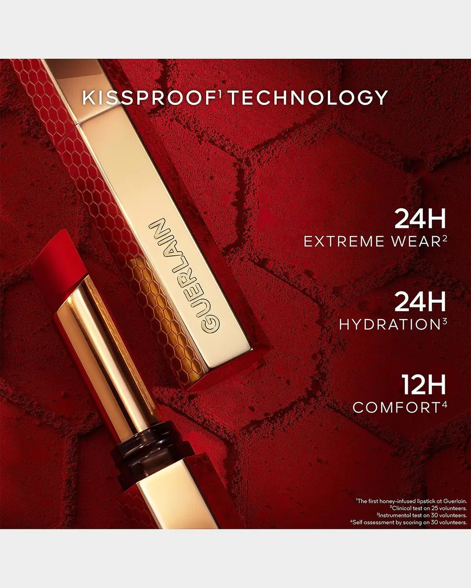Guerlain KissKiss Honey-Infused Lipstick | Thumbnail 4 Guerlain KissKiss Honey-Infused Lipstick | Thumbnail 4