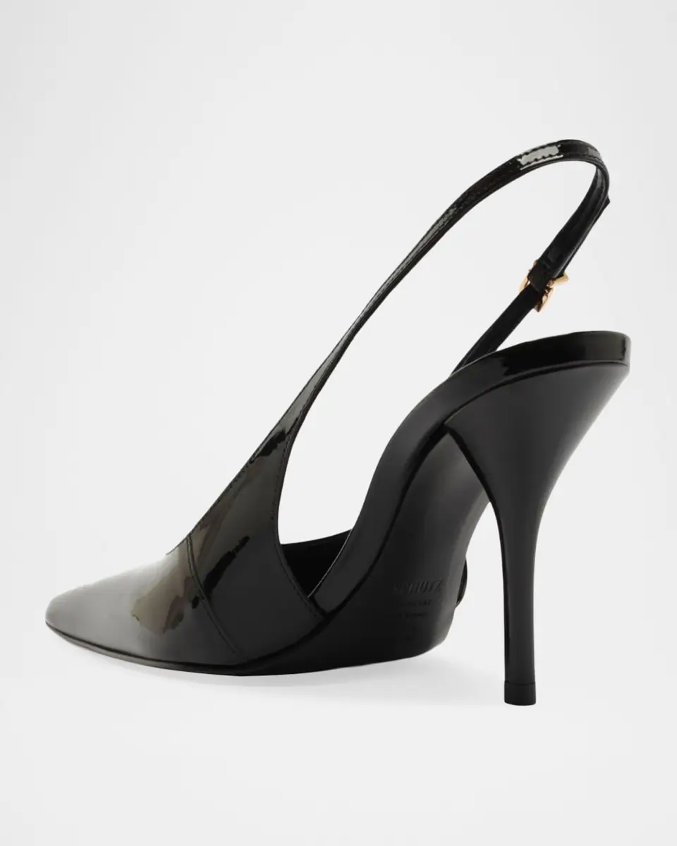 Schutz Liora 100mm Patent Leather Slingback Pumps | Thumbnail 2 Schutz Liora 100mm Patent Leather Slingback Pumps | Thumbnail 2