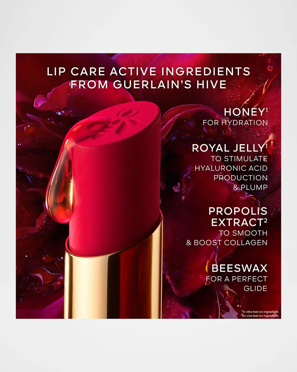 Guerlain KissKiss Honey-Infused Lipstick | Thumbnail 2 Guerlain KissKiss Honey-Infused Lipstick | Thumbnail 2