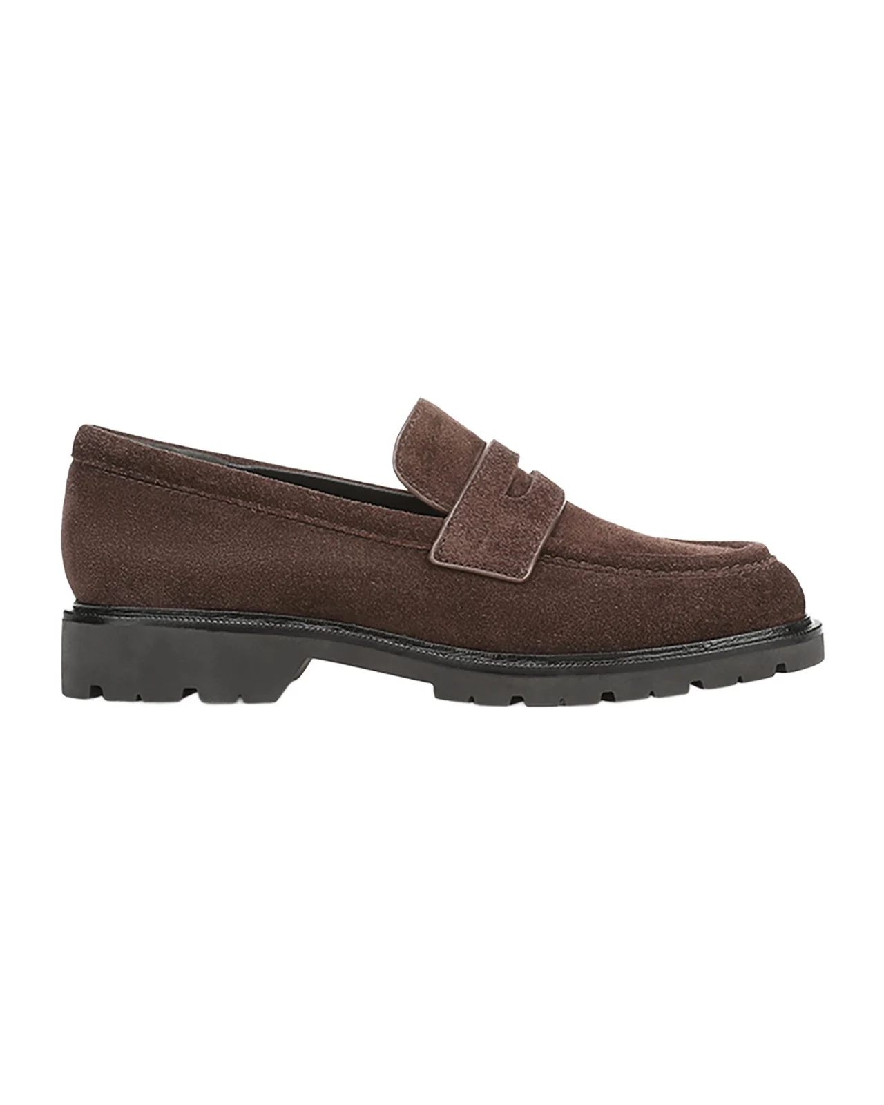Siena Suede Lug-Sole Loafers Siena Suede Lug-Sole Loafers