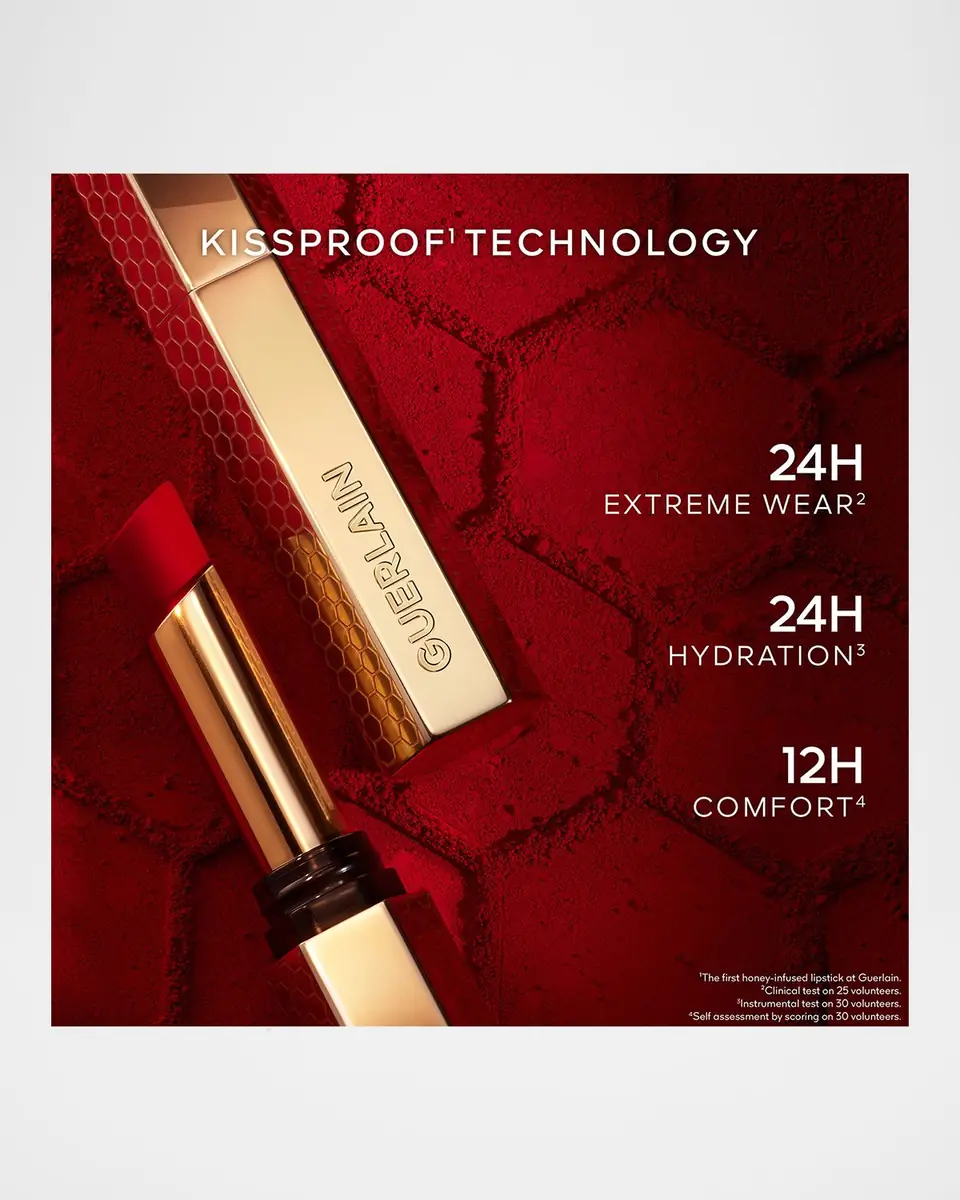 Guerlain KissKiss Honey-Infused Lipstick | Thumbnail 4