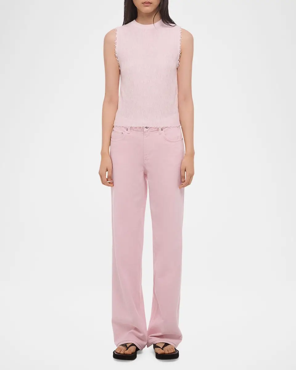 Helmut Lang Raw Edge Tank Top | Thumbnail 2 Helmut Lang Raw Edge Tank Top | Thumbnail 2