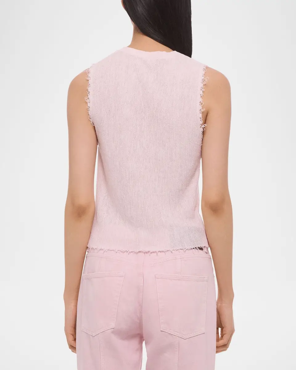 Helmut Lang Raw Edge Tank Top | Thumbnail 3 Helmut Lang Raw Edge Tank Top | Thumbnail 3