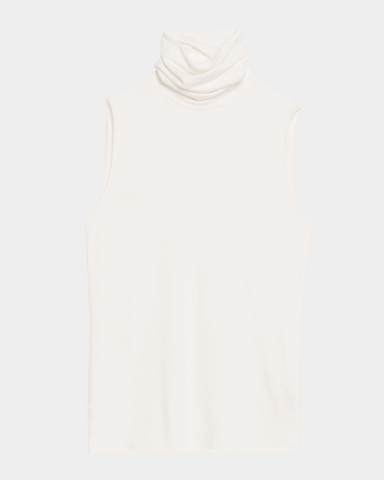 Soft Touch Viscose Sleeveless Turtleneck Top Soft Touch Viscose Sleeveless Turtleneck Top