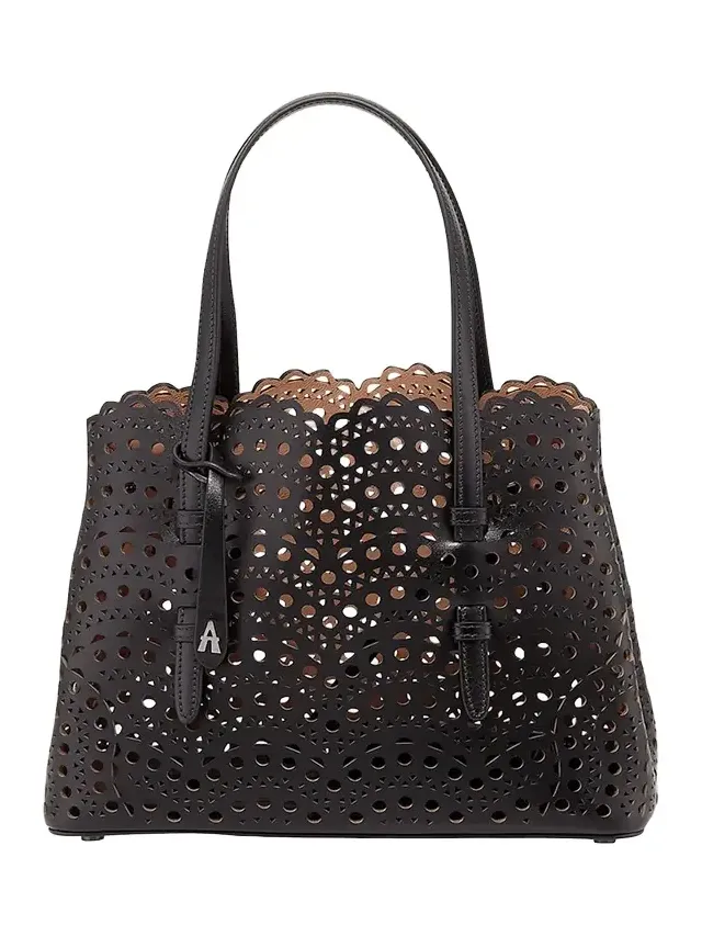 Mina 25 Tote Bag in Vienne Wave Perforated Leather Mina 25 Tote Bag in Vienne Wave Perforated Leather