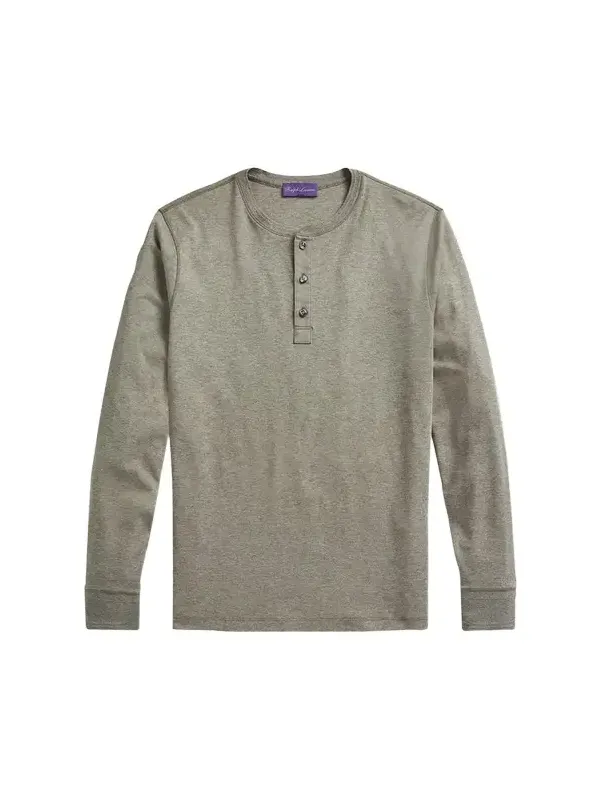 Men's Long-Sleeve Henley Shirt Men's Long-Sleeve Henley Shirt